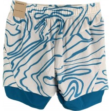 SHORTS NIKE COURT DRI-FIT SLAM MELBOURNE - BRANCO/AZUL